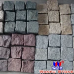 Granite Mesh Back Stone Paving Cube stone