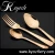 Import Great style at a good price Gold Cutlery Set , Fork And Spoon Set Stainless Steel from China