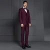 guangzhou clothing factory made to measure mens 3 piece suits
