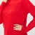 Import Guoou Knitwear 2020 New Design Women Pullover Hot sale ladies red o-neck Chilli Red Wholesale Custom Sweater from China
