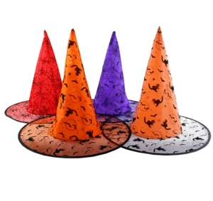 Halloween cap Childrens party hats and non-woven spiders cap witches hat pirates hats
