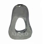 Hand Crafted Aluminium Metal Fruit Basket Flower Vase
