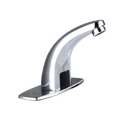Hands-Free Bathroom Wash Basin Water Tap With Touchless Automatic Sensor Faucet