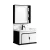 Import Hangzhou pvc  bathroom cabinet  vanities furniture modern PVC bathroom sink and cabinet combo from China