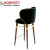Import HC152H Midcentury Modern Furniture Designer Upholstered Luxury Baroque Kitchen Wood Louis Bar Stool High Chair from China