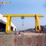 Heavy Duty Box Frame Single Beam Jetski Adjustable Gantry Crane 10 Ton