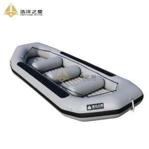 Heavy duty double floor river boat whitewater rafting