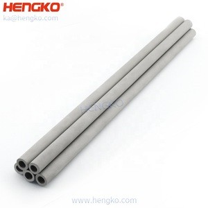 HENGKO porous metal powder sintered stainless steel micron filter tube for wave-soldering and reflow soldering
