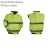 Import Hi Vis removable sleeves Insulated Safety Bomber Jacket Coat High Visibility Reflective Jackets Orange for Working from China