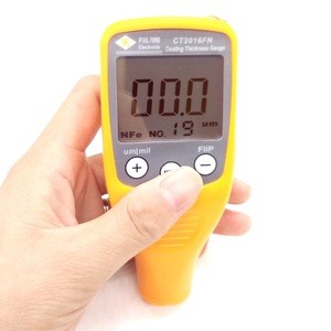 high accuracy measuring Coating Thickness on Steel, Aluminum and other metals paint gauges