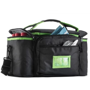High Capacity Waterproof Thermal Wholesale 600D Insulated Cooler Lunch Bag Food Use Cooler Box for Outdoor with Logo