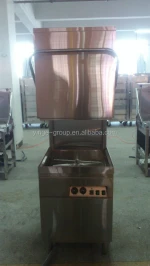 High Efficiency Hood Type SUS 304 Commercial  Dish Washer JUSTA brand