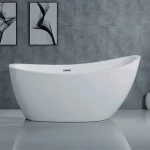 High End Modern Style Multi-functional Bathroom smart Acrylic Solid Surface Bathtub bathtubs whirlpools