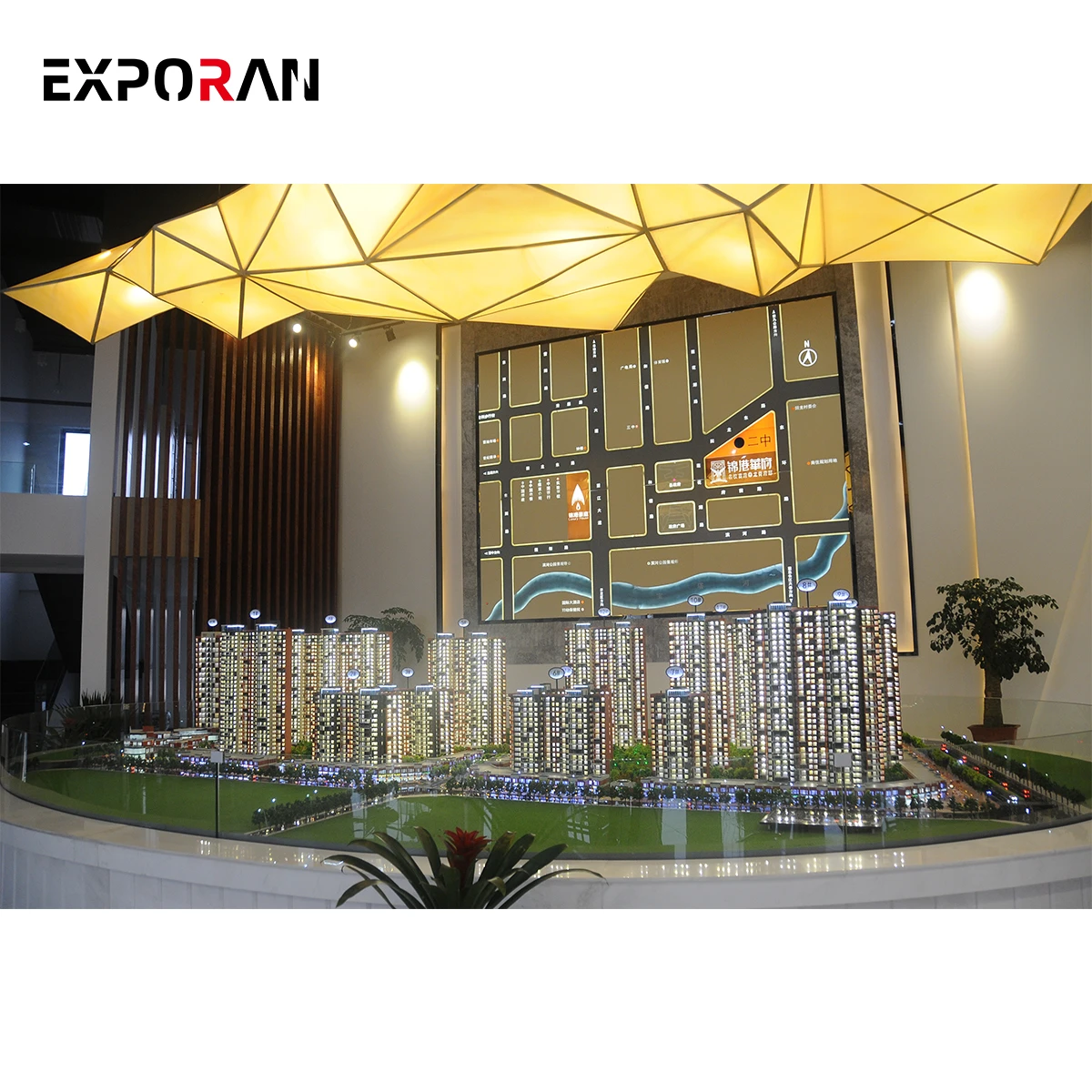 High-End Of The Atmosphere Business Center Architectural Model Supply Architectural Model Builders For Sale Making