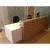 Import High end white modern round reception desk design from China