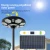 Import High Light Efficiency Remote Control ABS SMD Waterproof IP66 2000w UFO Solar Led Garden Light from China