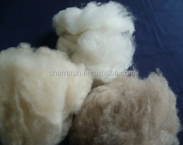 high quality 100% pure dehaired Chinese cashmere fibre factory