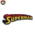 Import High Quality Custom embroidery patch Superman Logo embroidery patch from China