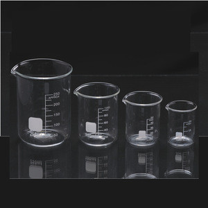 High Quality Customize Laboratory Pyrex Borosilicate Glassware measuring Glass Beaker