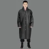 High quality customized logo printed long reusable EVA raincoats