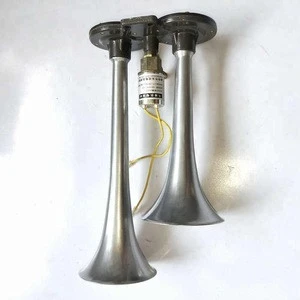 High quality double tube electric air horn for heavy trucks