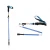 Import high quality easy carry Foldable walking sticks camping sticks trekking poles other outdoor products from China