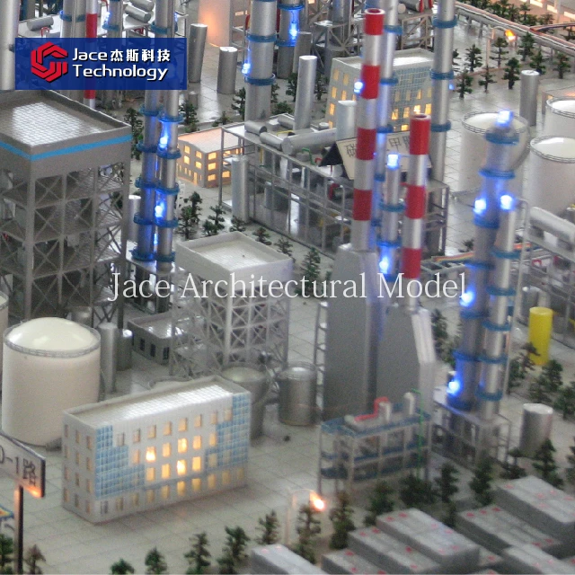 High Quality  industrial design service and customize miniature architecture building scale models maker