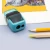 Import high quality manual pencil sharpener two holes rectangular  design  plastic pencil sharpener with eraser from China