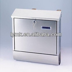 high quality metal outdoor letter box and newspaper mailbox