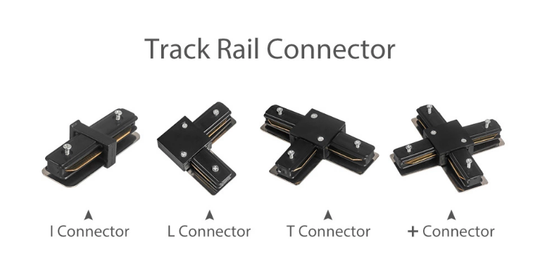 Buy High Quality Modern 1m 1.5m 2m Track Rail For 2 Wires Led Line ...