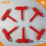 High Quality Multifunctional Skateboard T Tool For Custom Cruiser Skate Board