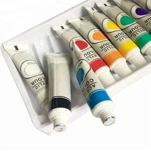 High quality nontoxic acrylic paint and brush Set for children