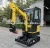Import High quality OEM logo Garden excavator 1ton minibagger price with CE Certification from China