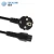Import High quality retractable extension 3 pin ac power cord cable eu power cord plug for computer from China