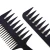 Import High Quality Salon Barber Hairdressing 10 pcs Massage Variety Gears Assorted Pack Plastic Hair Comb Set from China