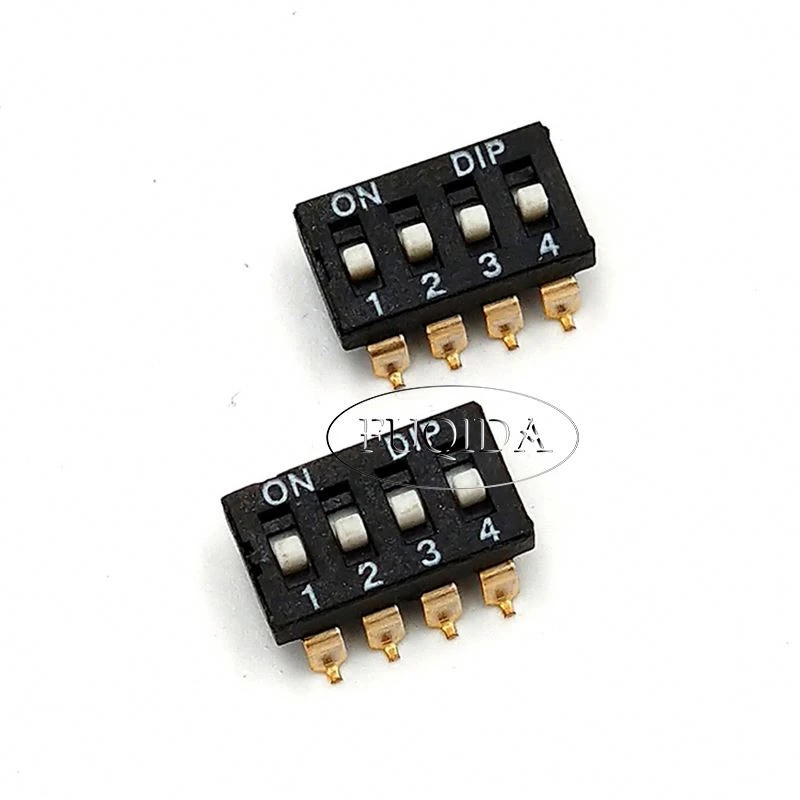 High Quality SMD Switch 4p toggle switch 2.54mm Dip Switch 4 position