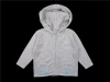 High Quality Spring Infant and Toddler Boys Hooded Kids Gilet Cotton Knitted Cardigan with Pocket