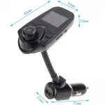 High Quality Wireless Car Kit blue-tooth MP3 player with FM Transmitter with USB Charger port