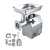 Import high speed stainless steel meat grinder with capacity 400kg/h from China