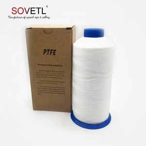 High temperature resistance low shrinkage ptfe sewing thread