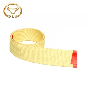 High temperature resistant aramid tape used for safety rope and handling, flame retardant