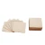 Import Home decor unfinished cup coasters square natural wooden pieces for craft from China