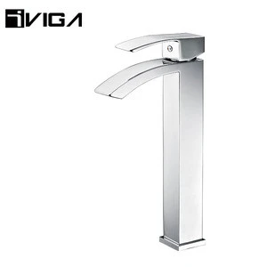 Home Hotel Single Handle Single Hole Hot Cold Water Tap Bathroom Faucet Mixer