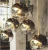 Import Home lighting Indoor e27 Classic glass bubble ball led ceiling pendant lamp from China
