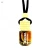 Import Hot Fashion Design Empty Round Car Perfume Diffusion Hanging Car Perfume Fine Oil Bottle from China