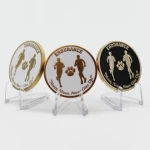 Hot promotion cheap custom metal challenge coin with logo collectibles and souvenirs antique gold coins