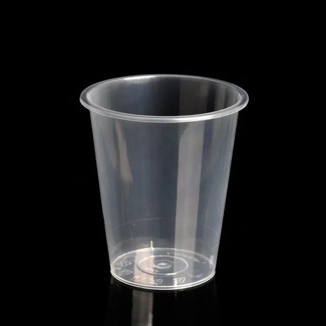Hot sale 360ml Clear disposable Plastic PP Cups, milk tea cup juice PP Cups with lids