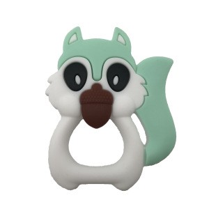 Hot Sale China Manufacturer BPA Free Food Grade Silicone Funny Baby Teether