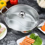 Hot sale  composite steel cookware set Stainless steel hot pot lunch box casserole cookware