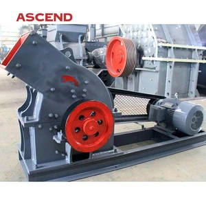 Hot sale concrete waste and glass sand powder making hammer crusher mill machine